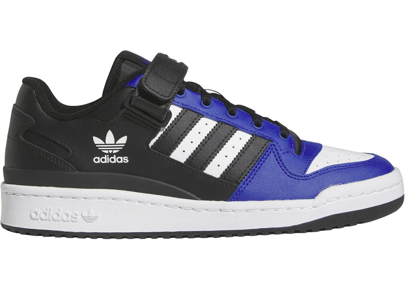 adidas Forum Low White Pulse Blue Black Men's - GY0002 - US