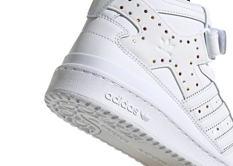 adidas Forum Mid Swarovski White Multi Color (Women's)