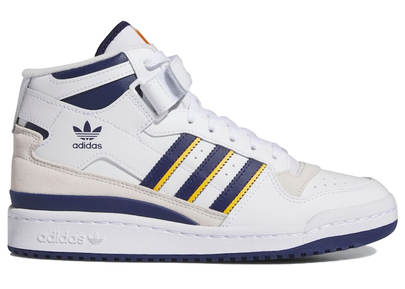 adidas Forum Mid White Royal Men's - FY4976 - US