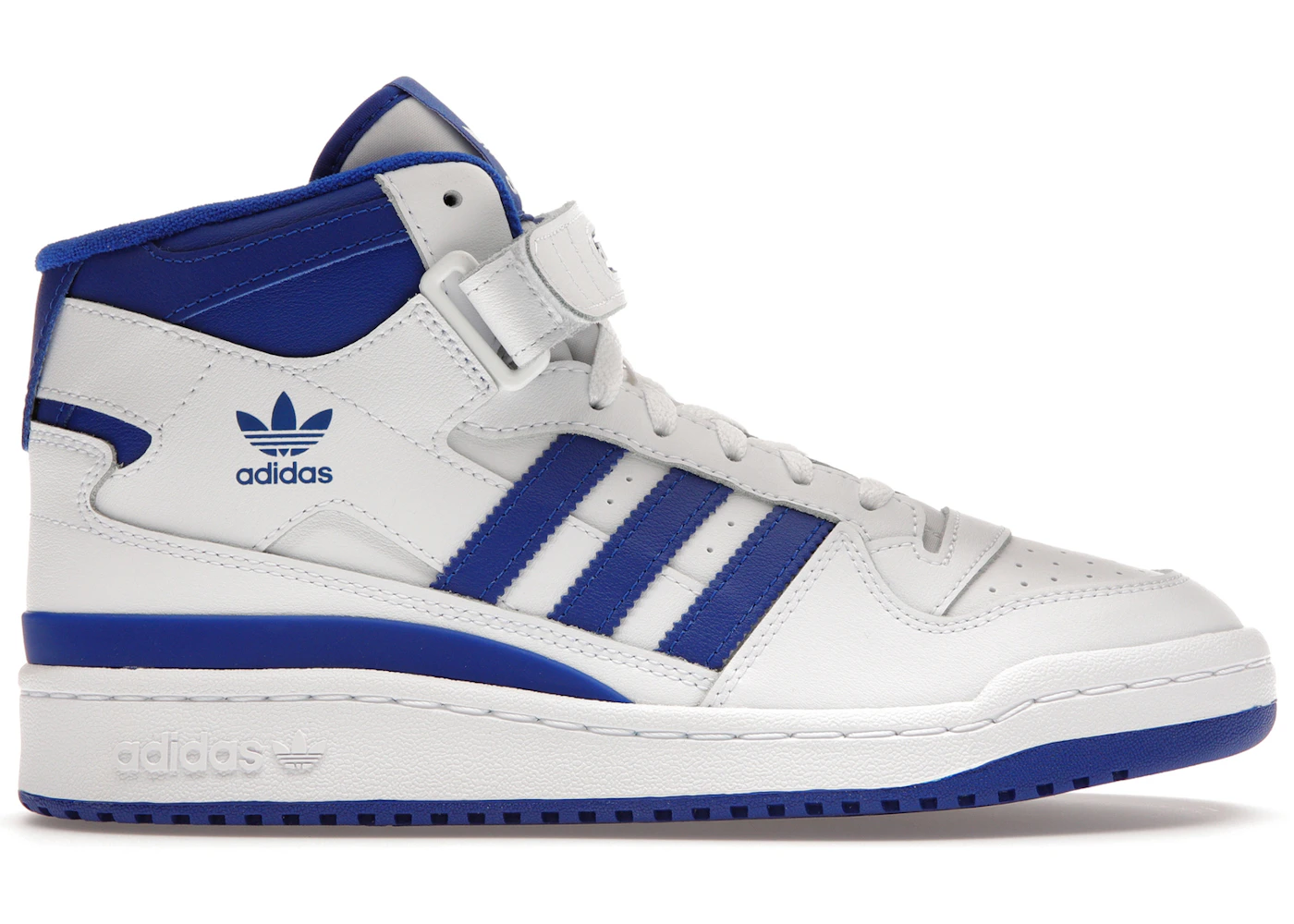 adidas Forum Mid White Royal Men's - FY4976 - US