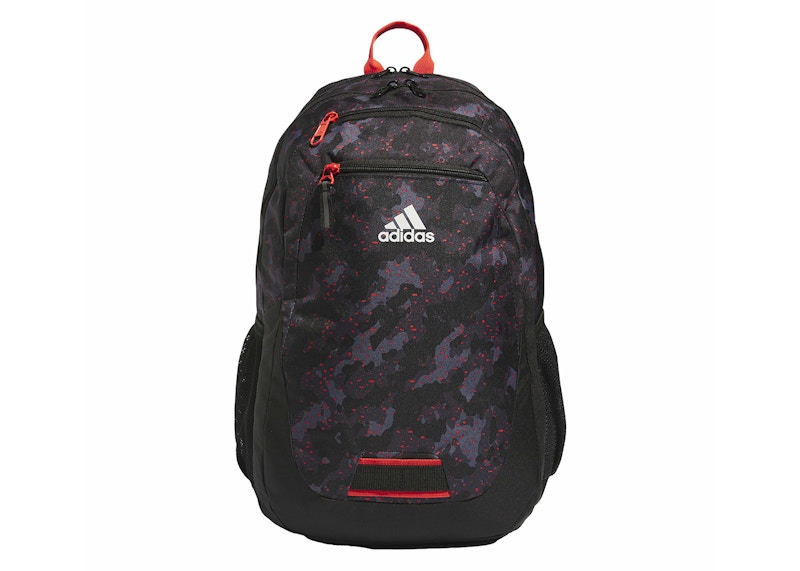 adidas Foundation 6 Backpack Black Black Bright Red SS24 DE