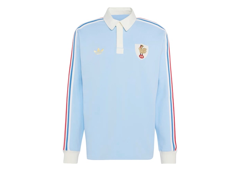 adidas France Rugby 120Y Heritage Jersey Clear Sky Men's - SS26 - US