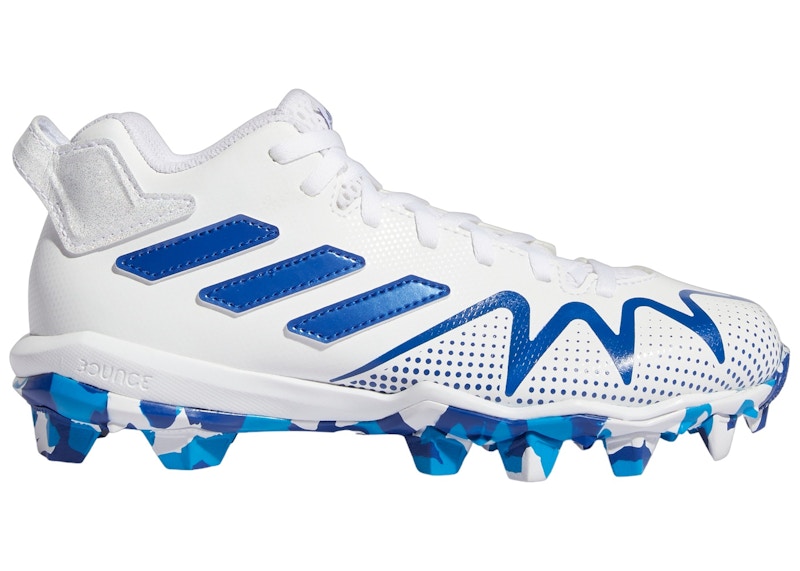 スパイク ADIDAS FREAK GHOST WHITE BLUE 27 adidas Freak Spark Mid Cloud White Royal Blue Solar Blue