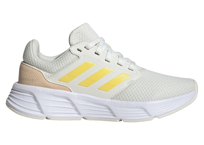 Pre-owned Adidas Originals Galaxy 6 (women's) Sneakers In Ivory/spark/crystal Sand