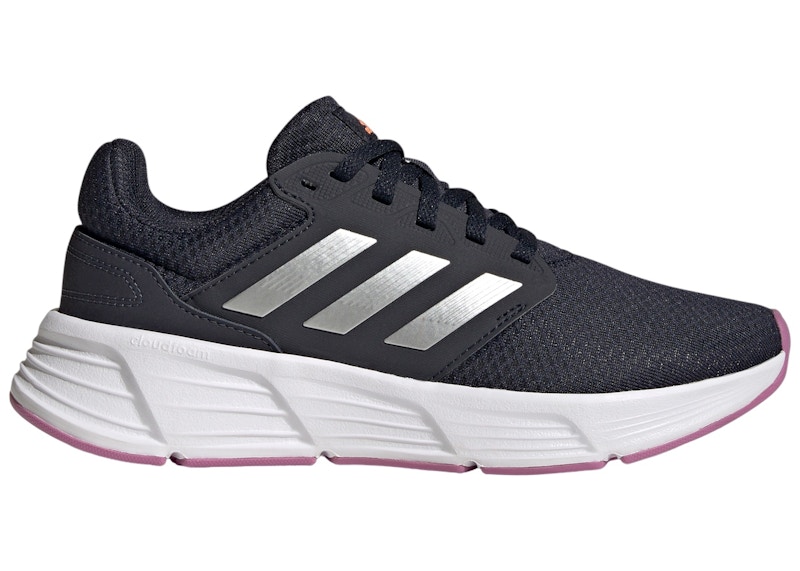 Pre-owned Adidas Originals Galaxy 6 (women's) Sneakers In Legend Ink/silver Metallic/pulse Lilac