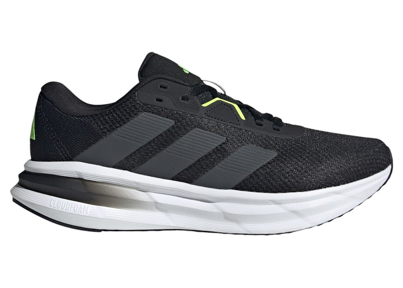 adidas Galaxy 7 Core Black Carbon Lucid Lemon - JQ2625