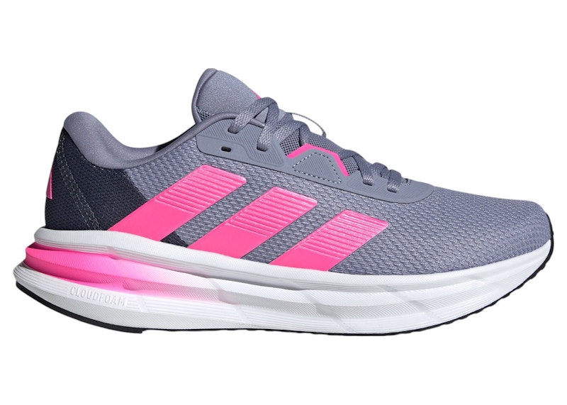 Pre-owned Adidas Originals Galaxy 7 (women's) Sneakers In Silver Violet/lucid Pink/shadow Navy Blue