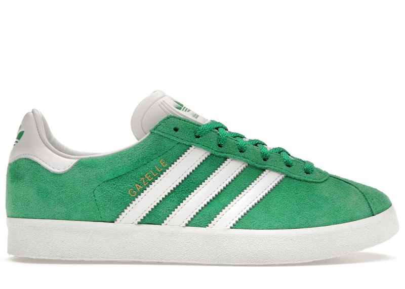 adidas Gazelle 85 Green White Gold Metallic Men s IE2165 GB