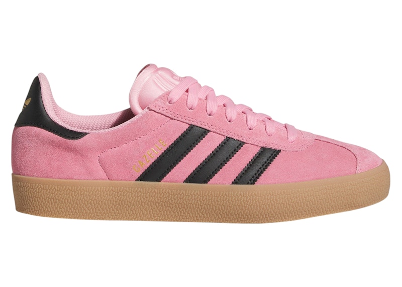 adidas Gazelle ADV Light Pink Core Black Gum Men's - JR7106 - US