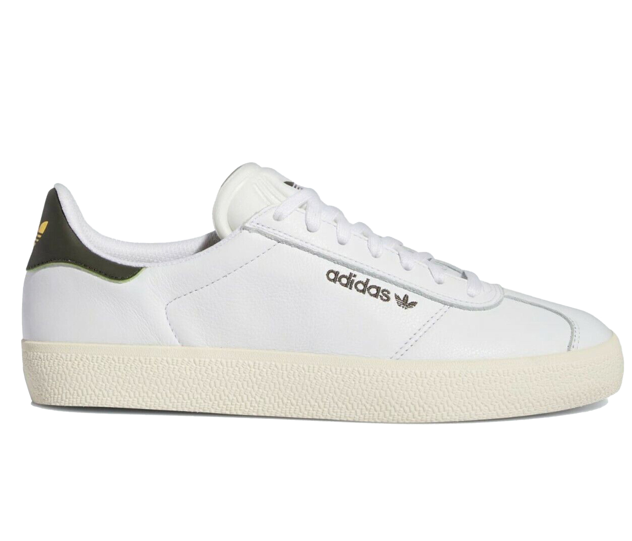 adidas Gazelle ADV White Shadow Olive Men's - GW3139 - US