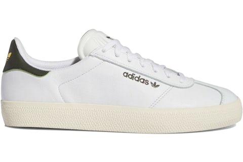 adidas Gazelle ADV White Shadow Olive Men's GW3139 US