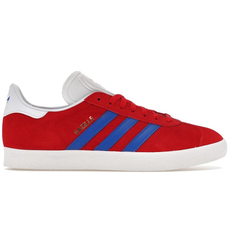 adidas Gazelle Better Scarlet Blue Core White Men's - IG2095 - US adidas Gazelle Better Scarlet Blue Core White Men's - IG2095 - US