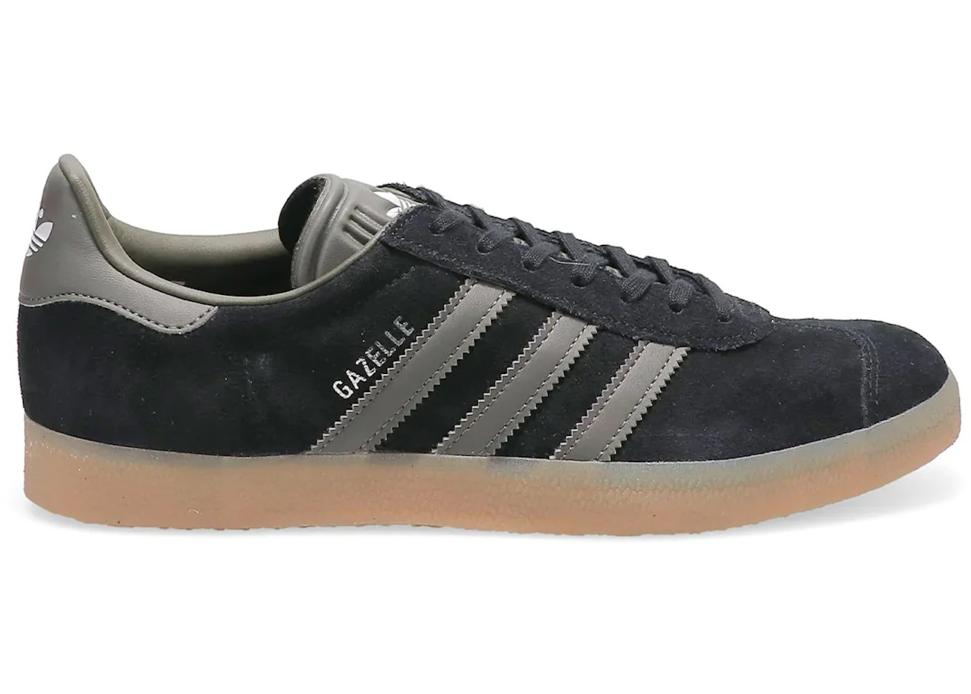 adidas Gazelle Black Olive Gum Men's - GX2210 - US adidas Gazelle Black Olive Gum Men's - GX2210 - US