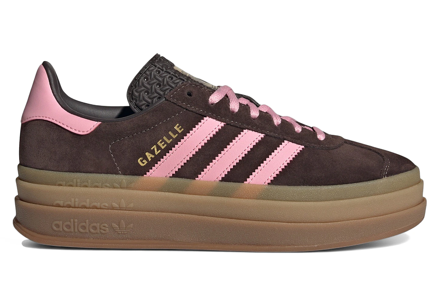 adidas Gazelle Bold Aurora Coffee Light Pink (Women's) - IH6786 - US adidas Gazelle Bold Aurora Coffee Light Pink (Women's) - IH6786 - US