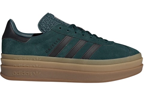 adidas Gazelle Bold Aurora Ivy Black Gum (Women's) - JQ3583 - US adidas Gazelle Bold Aurora Ivy Black Gum (Women's) - JQ3583 - US