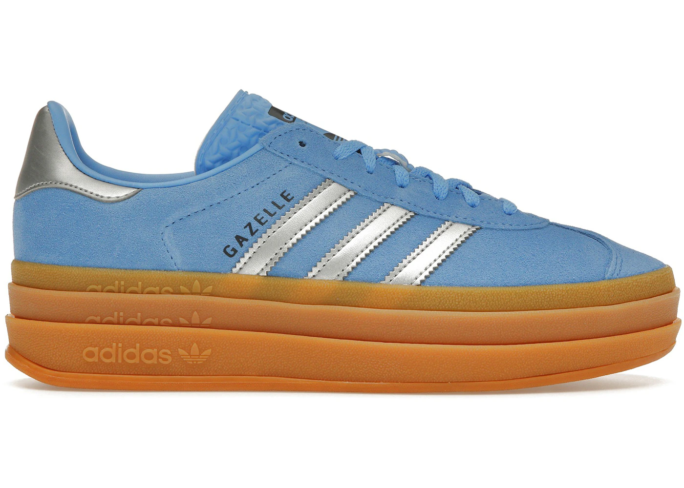 adidas Gazelle Bold Blue Burst (Women's) - JI0327 - US adidas Gazelle Bold Blue Burst (Women's) - JI0327 - US