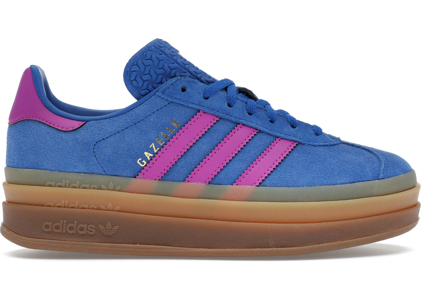adidas Gazelle Bold Bold Blue Lucid Pink (Women's) - IG4367 - US adidas Gazelle Bold Bold Blue Lucid Pink (Women's) - IG4367 - US