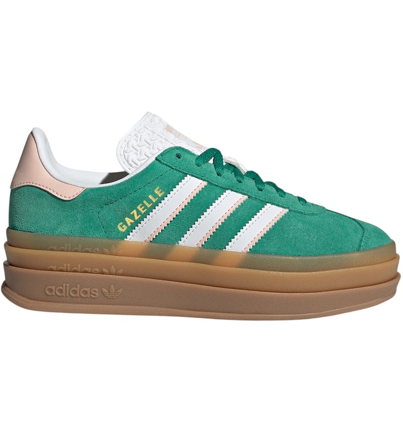 adidas Gazelle Bold Bold Green White (GS) - IH6455 - US adidas Gazelle Bold Bold Green White (GS) - IH6455 - US