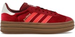 adidas Gazelle Bold Bright Rot Velvet (Damen)