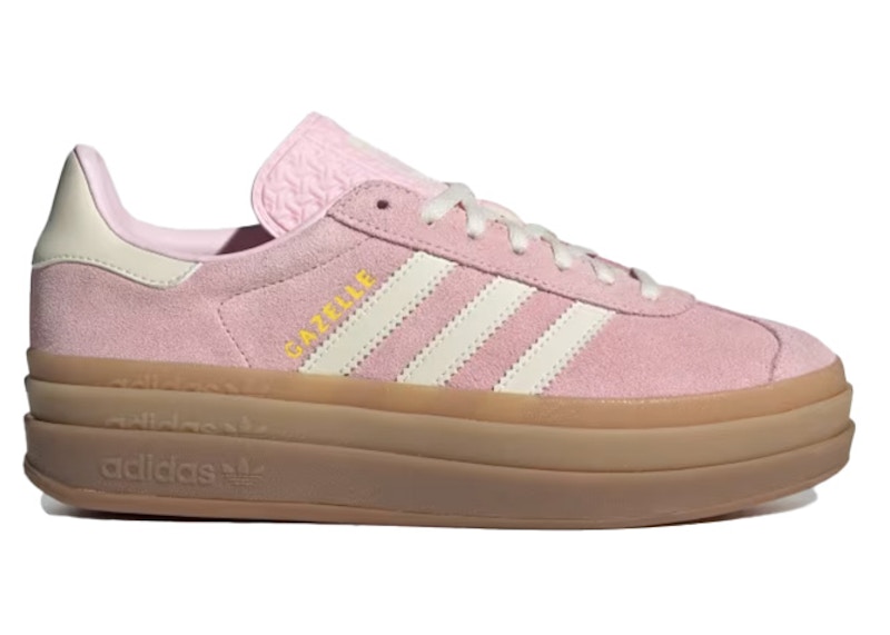 adidas Gazelle Bold Clear Pink Cream White (Women's adidas Gazelle Bold Clear Pink Cream White (Women's