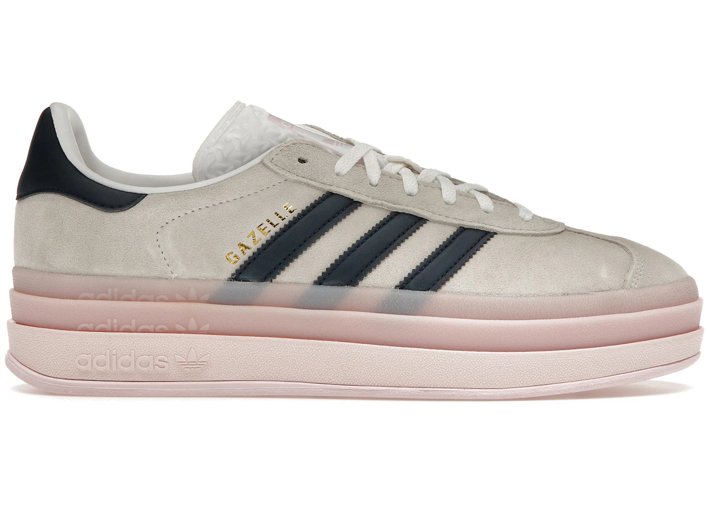 adidas Gazelle Bold Clear Pink Night Indigo (Women's) - IE6508 - US adidas Gazelle Bold Clear Pink Night Indigo (Women's) - IE6508 - US