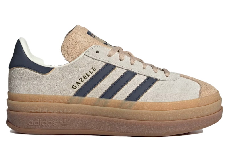 adidas Gazelle Bold Cream Night Indigo Womens