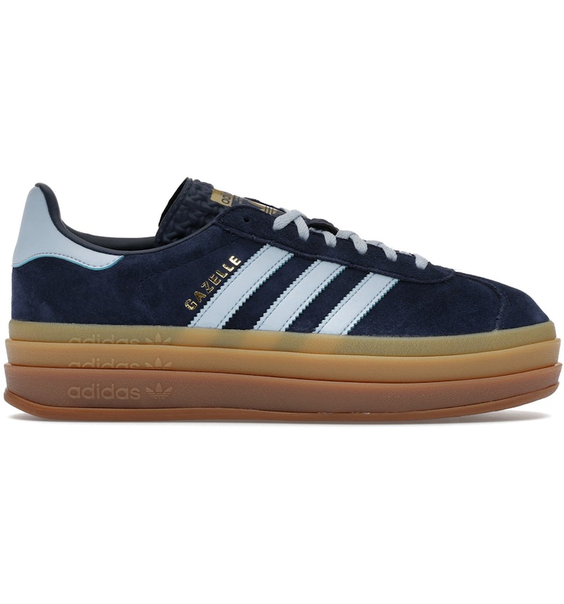 adidas Gazelle Bold Night Indigo Crystal Sky (Women's) - IH6787 - US adidas Gazelle Bold Night Indigo Crystal Sky (Women's) - IH6787 - US