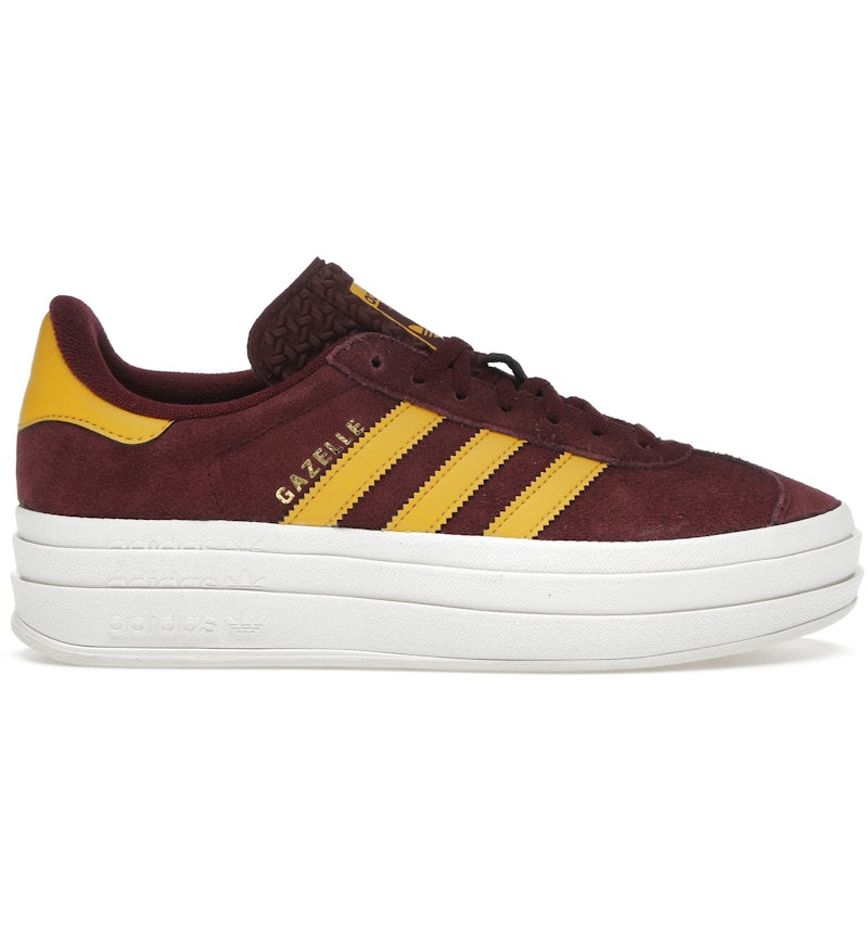 adidas Gazelle Bold Shadow Red Bold Gold (Women's) - IF5195 - US adidas Gazelle Bold Shadow Red Bold Gold (Women's) - IF5195 - US
