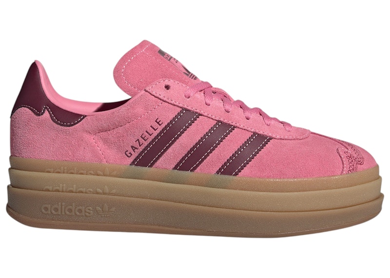 adidas Gazelle Bold Shadow Red Pink Spark (Women's) - IH6697 - JP