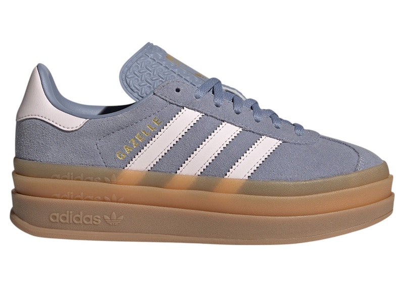 早い者勝ち adidas Gazelle Bold ガムソールがアクセントに◎ adidas Gazelle Bold Silver Violet Almost Pink Gum (GS