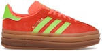 adidas Gazelle Bold sonnenorange hellgrün (Damen)