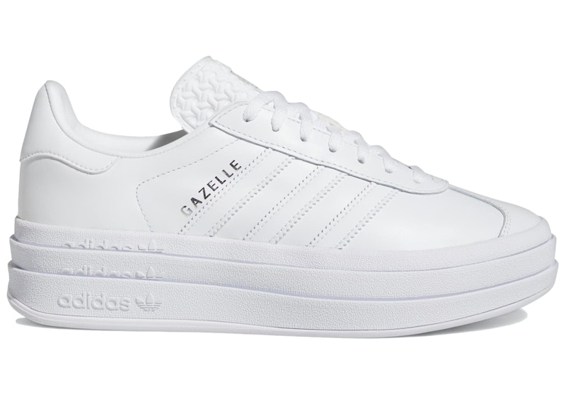 adidas Gazelle Bold Triple White Women's   IE   US