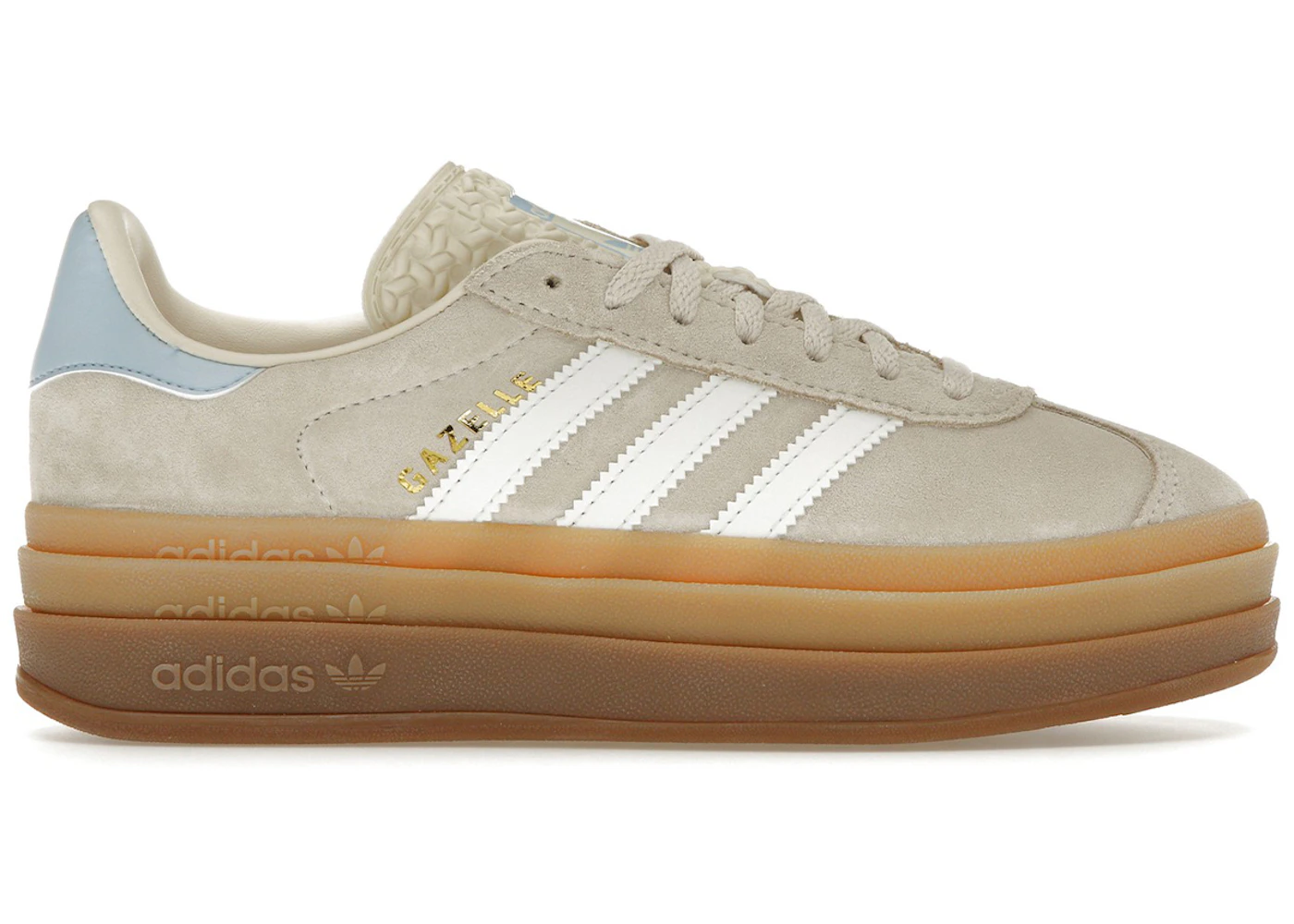 adidas Gazelle Bold Wonder White Clear Sky (Kids) - JH5540 - US adidas Gazelle Bold Wonder White Clear Sky (Kids) - JH5540 - US