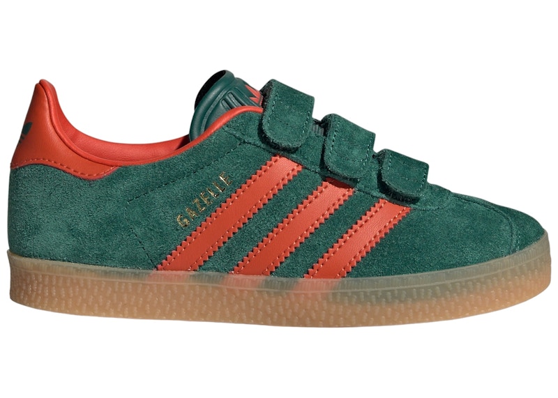 adidas Gazelle Collegiate Green Preloved Red Gum (PS) - IE8674 - US