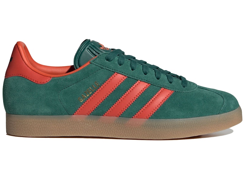 adidas Gazelle Collegiate Green Preloved Red 男装- IG6200 - CN