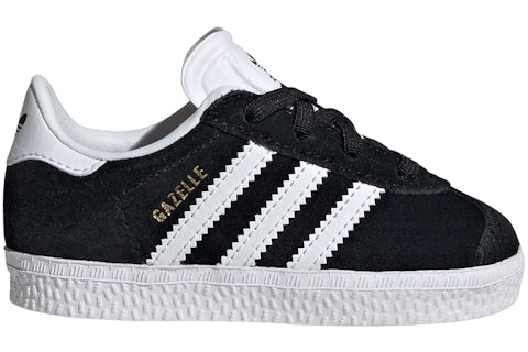 adidas Gazelle Comfort Closure Core Black Cloud White (TD) - IH0338 - US adidas Gazelle Comfort Closure Core Black Cloud White (TD) - IH0338 - US