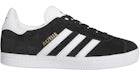 adidas Gazelle Core Black Cloud White Gold Metallic (PS)