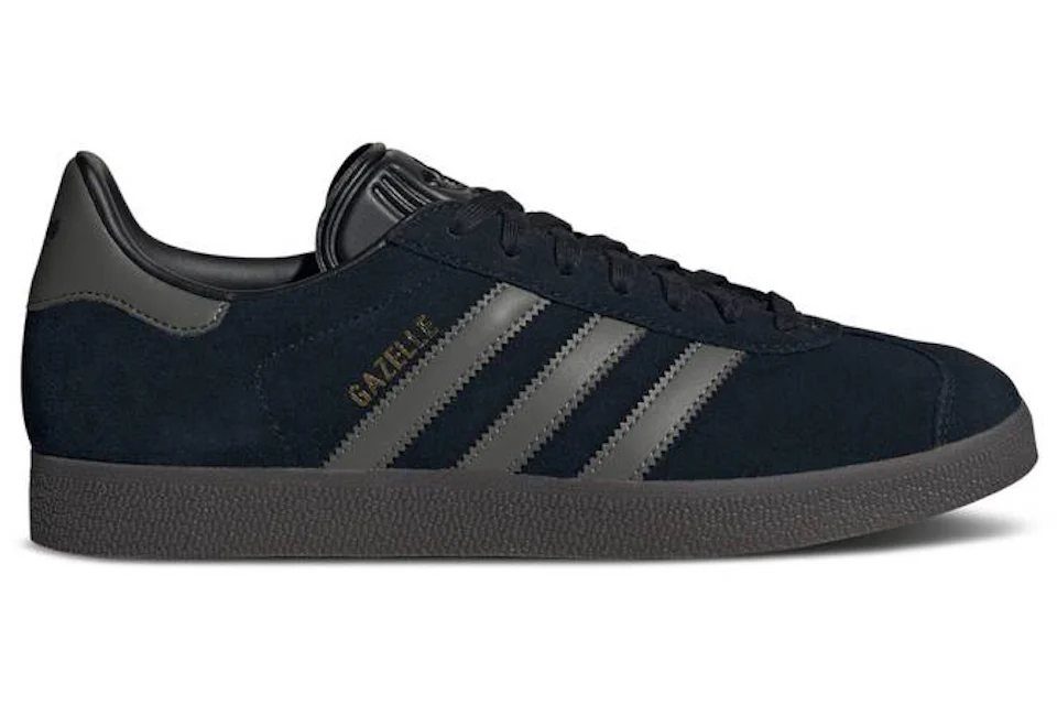 Adidas gazelle trainers core black core black Clearance