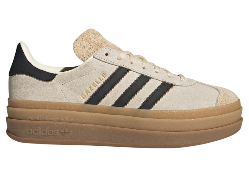 adidas Gazelle Cream White Core Black Sand Strata (Women's)