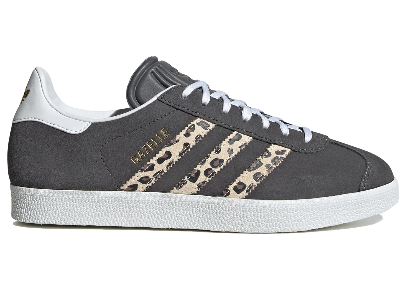 adidas Gazelle Grey Cheetah Stripes Women s IG0360 US