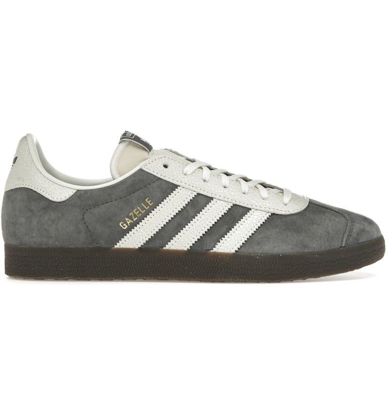 adidas Gazelle Grey Off White Gum Men's - JH6378 - US adidas Gazelle Grey Off White Gum Men's - JH6378 - US