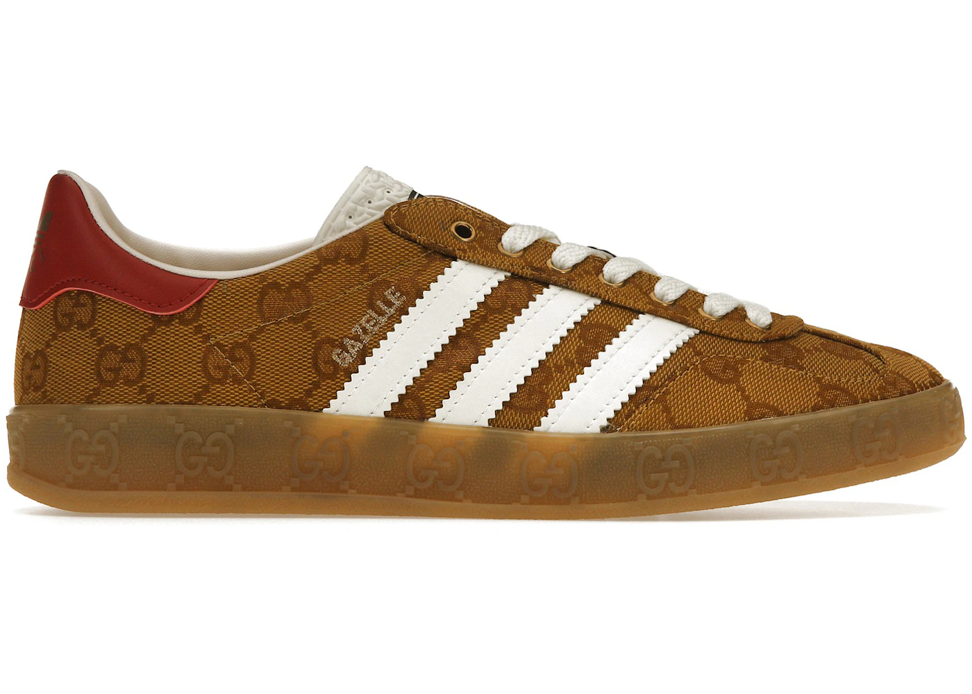 adidas Gazelle Gucci Original GG Beige Brown (Women's) 707868