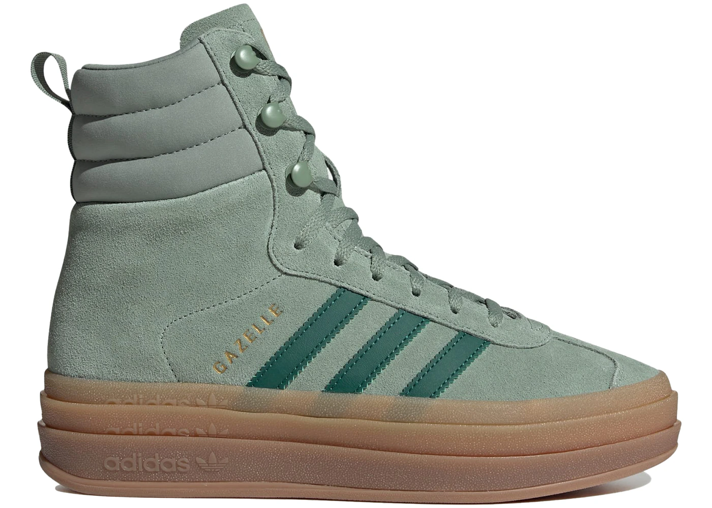 adidas Gazelle High Silver Green (Women's) ID6982 GB