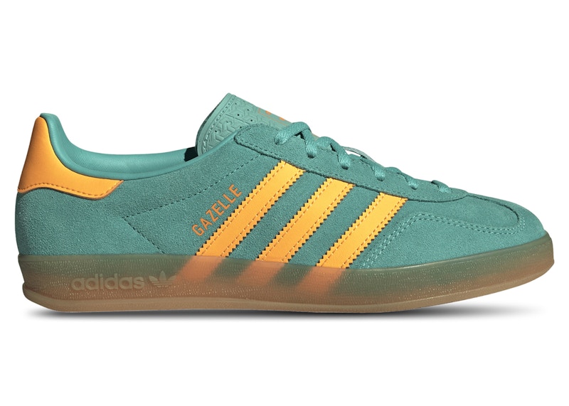 【Adidas】(W) Adidas Gazelle Indoor Pulse Mint Solar Orange Wmns Gazelle Indoor 'Pulse Mint Solar Orange' - Adidas