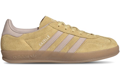 adidas Gazelle Indoor Almost Yellow Wonder Quartz (Women's) - IH9220 - US adidas Gazelle Indoor Almost Yellow Wonder Quartz (Women's) - IH9220 - US