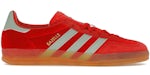 adidas Gazelle Indoor Better Scarlet Hazy Grün (Damen)