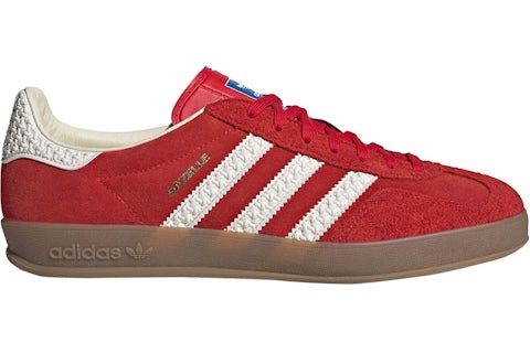 adidas Gazelle Indoor Better Scarlet Off White Gum Hombre - IF1808 - US adidas Gazelle Indoor Better Scarlet Off White Gum Hombre - IF1808 - US