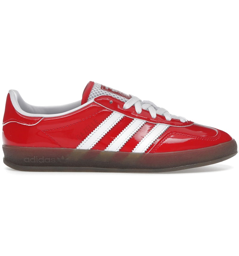 adidas Gazelle Indoor Better Scarlet Patent Leather Men's - JQ8123 - US adidas Gazelle Indoor Better Scarlet Patent Leather Men's - JQ8123 - US