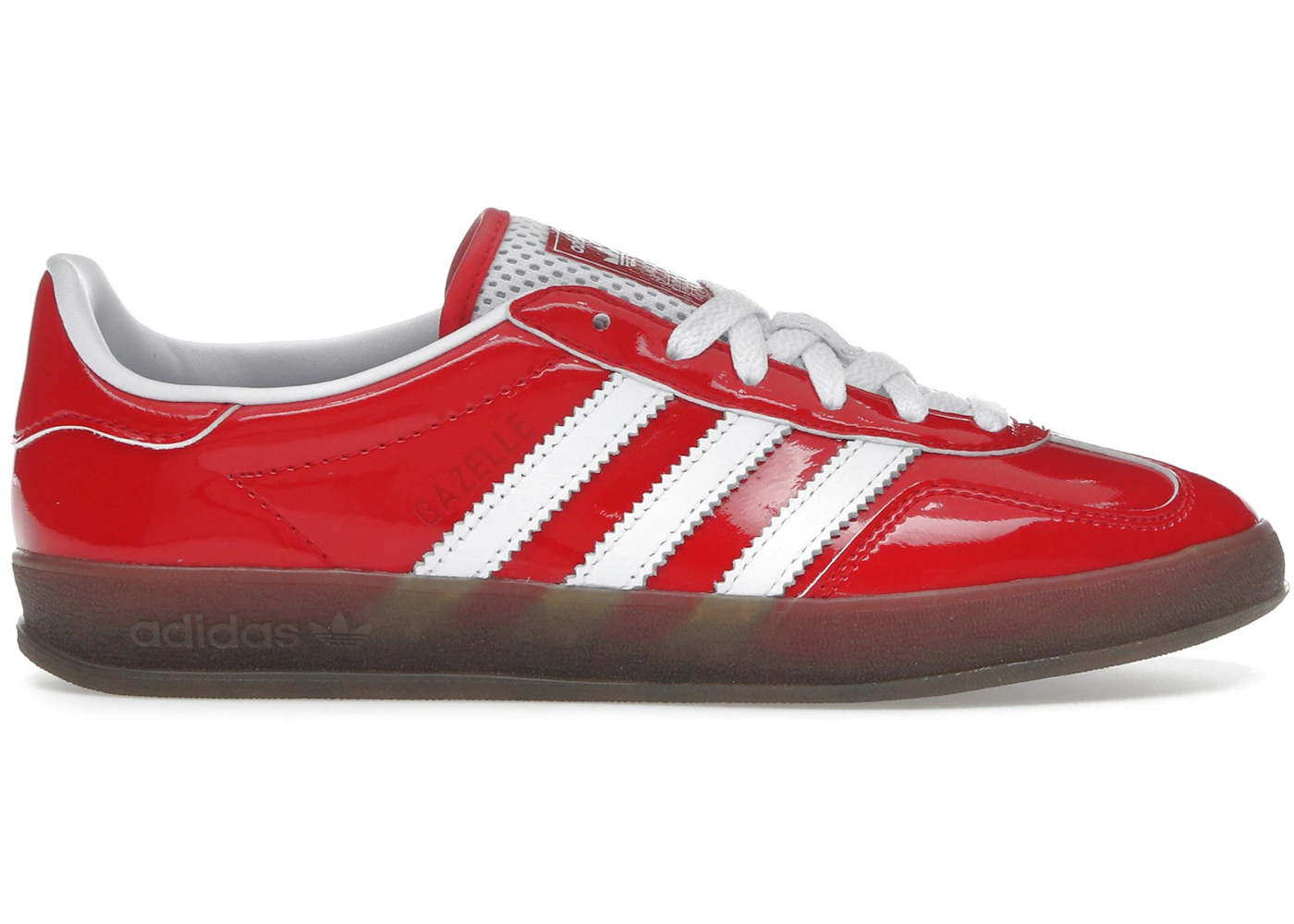 adidas Gazelle Indoor Better Scarlet Patent Leather Men's JQ8123