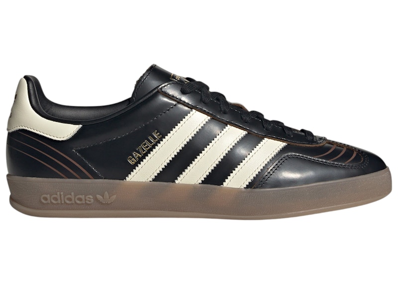 adidas Gazelle Indoor Black Cream White Gum Men's - IH9679 - US